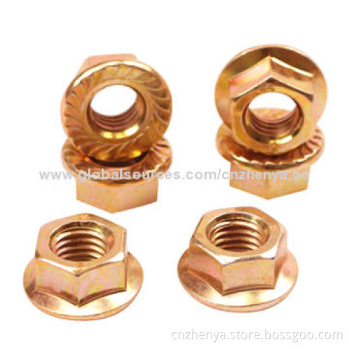 DIN6923 Fastener Flange Nuts with 20 to 200mm Length